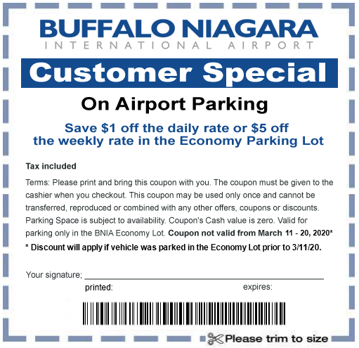 buffalo_coupon11232019 | Buffalo Niagara International Airport Parking